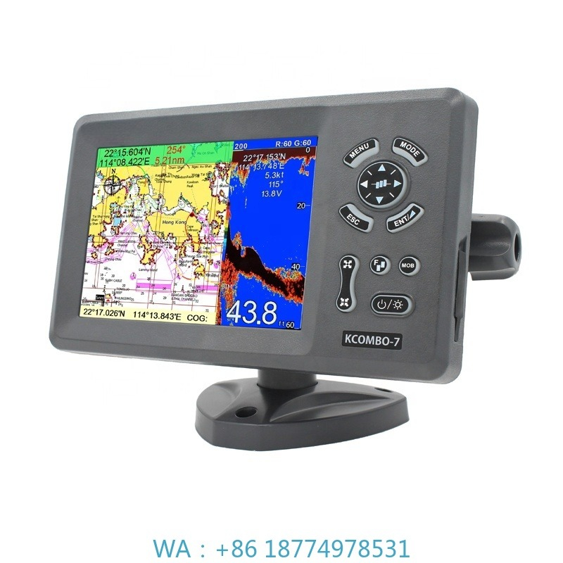 Fish Finder Battery 12V - ボートマリン用ディーパーフィッシュ Kcombo-7 7インチ