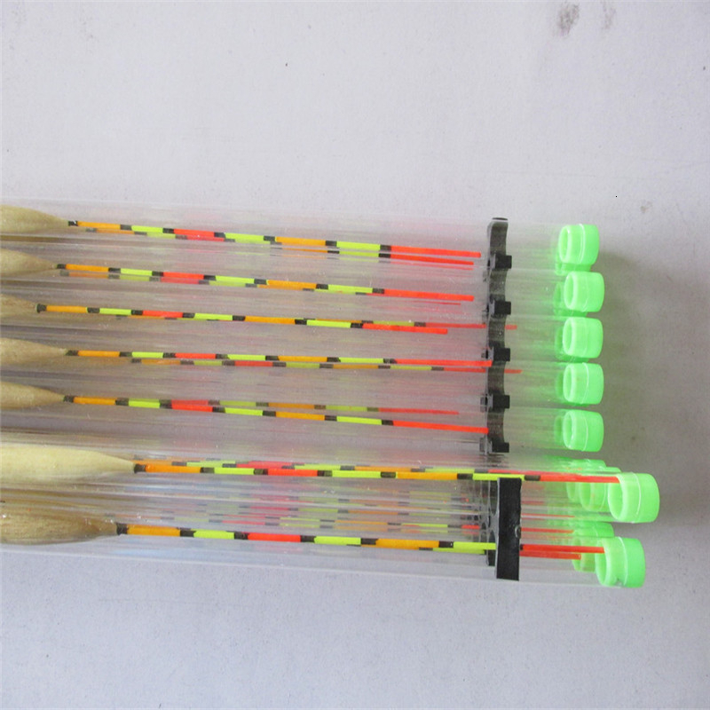 5 ピース/ロット釣りフロート木製バルサ Flotteur  - Fish Finder Ice Fishing のレビューと価格