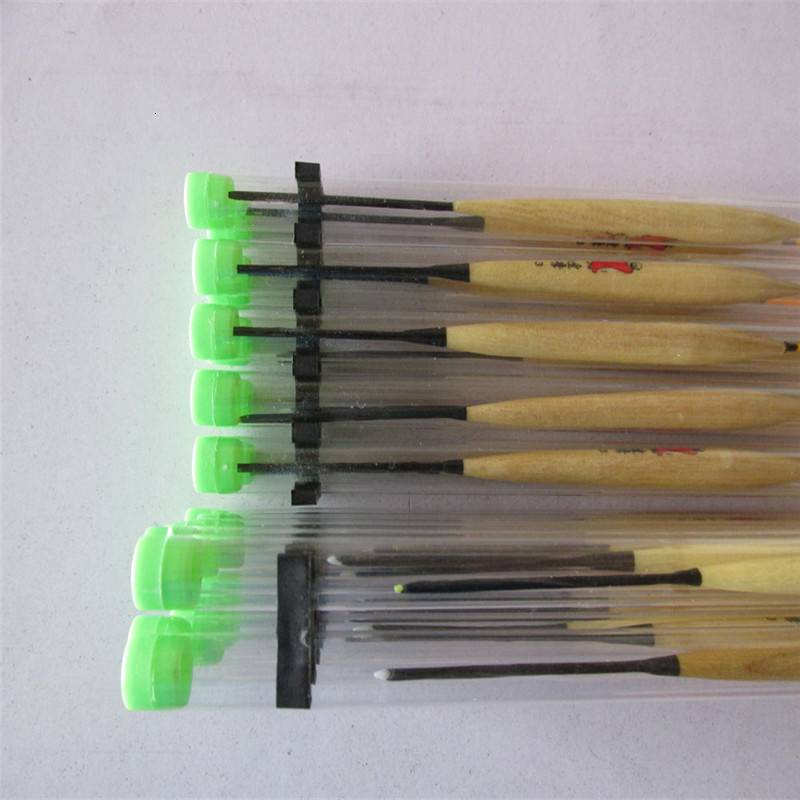 5 ピース/ロット釣りフロート木製バルサ Flotteur  - Fish Finder Ice Fishing のレビューと価格