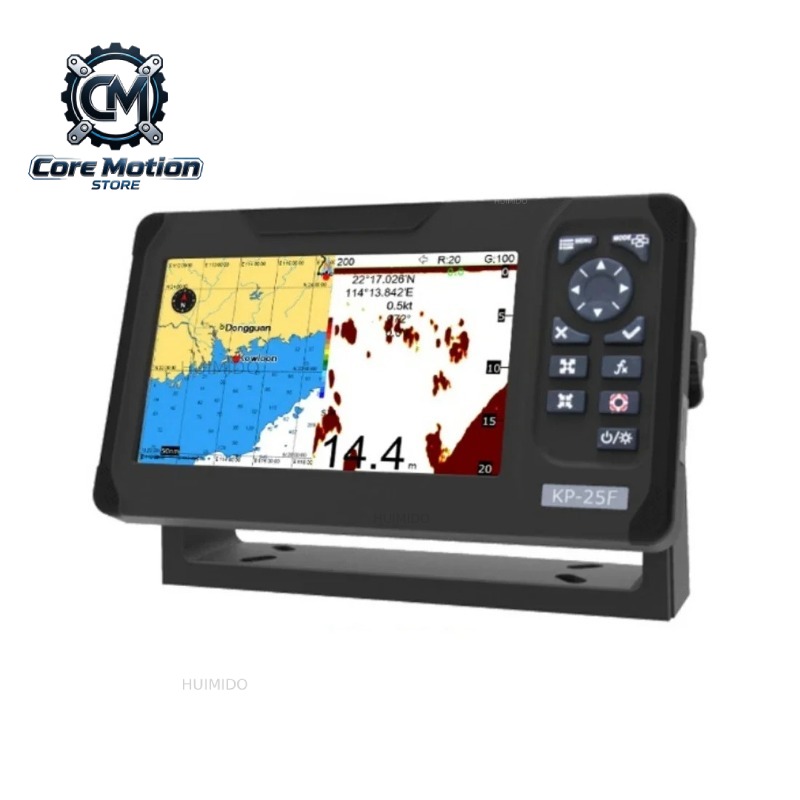 KP-25F 多機能マリンチャートプロッター（内蔵型魚群探知 - Fish Finder Transducer 200Khz のレビューと価格
