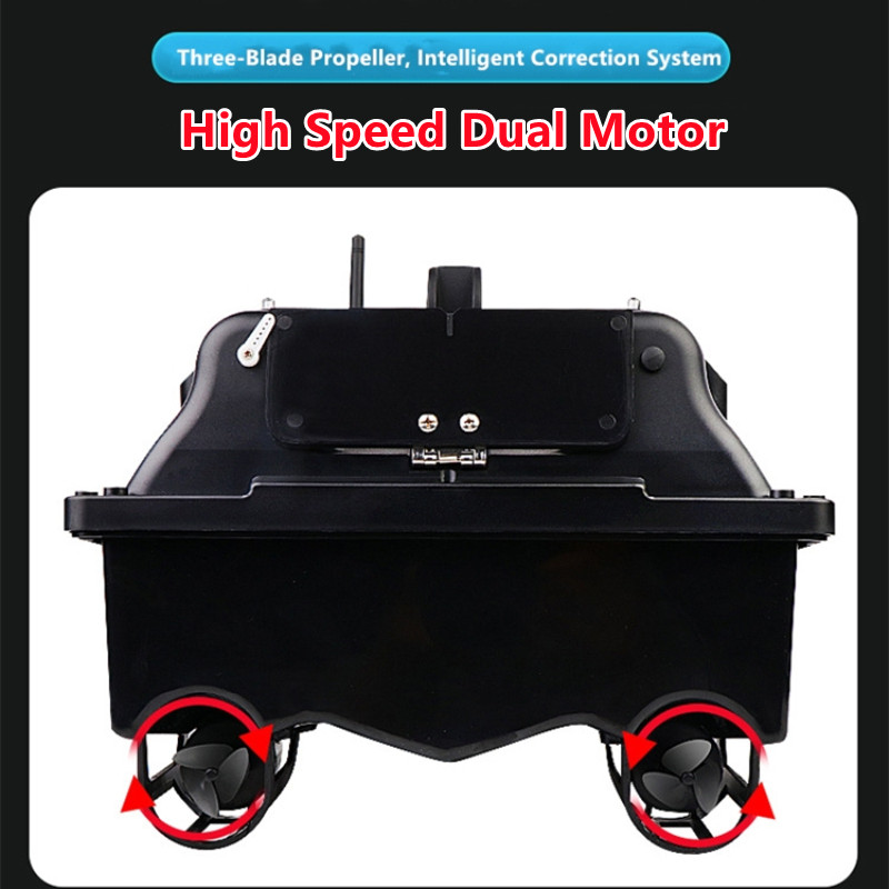 ソナー探知機搭載16GPS自動帰還RCフィッシングベイトボー - Chirp Sonar Fish Finder のレビューと価格