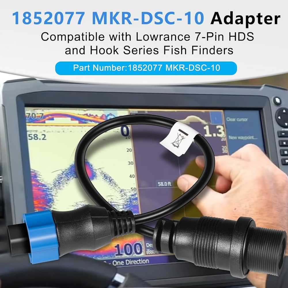 1852077 デュアル スペクトル チャープ アダプター  - Fish Finder Lowrance Hook のレビューと価格