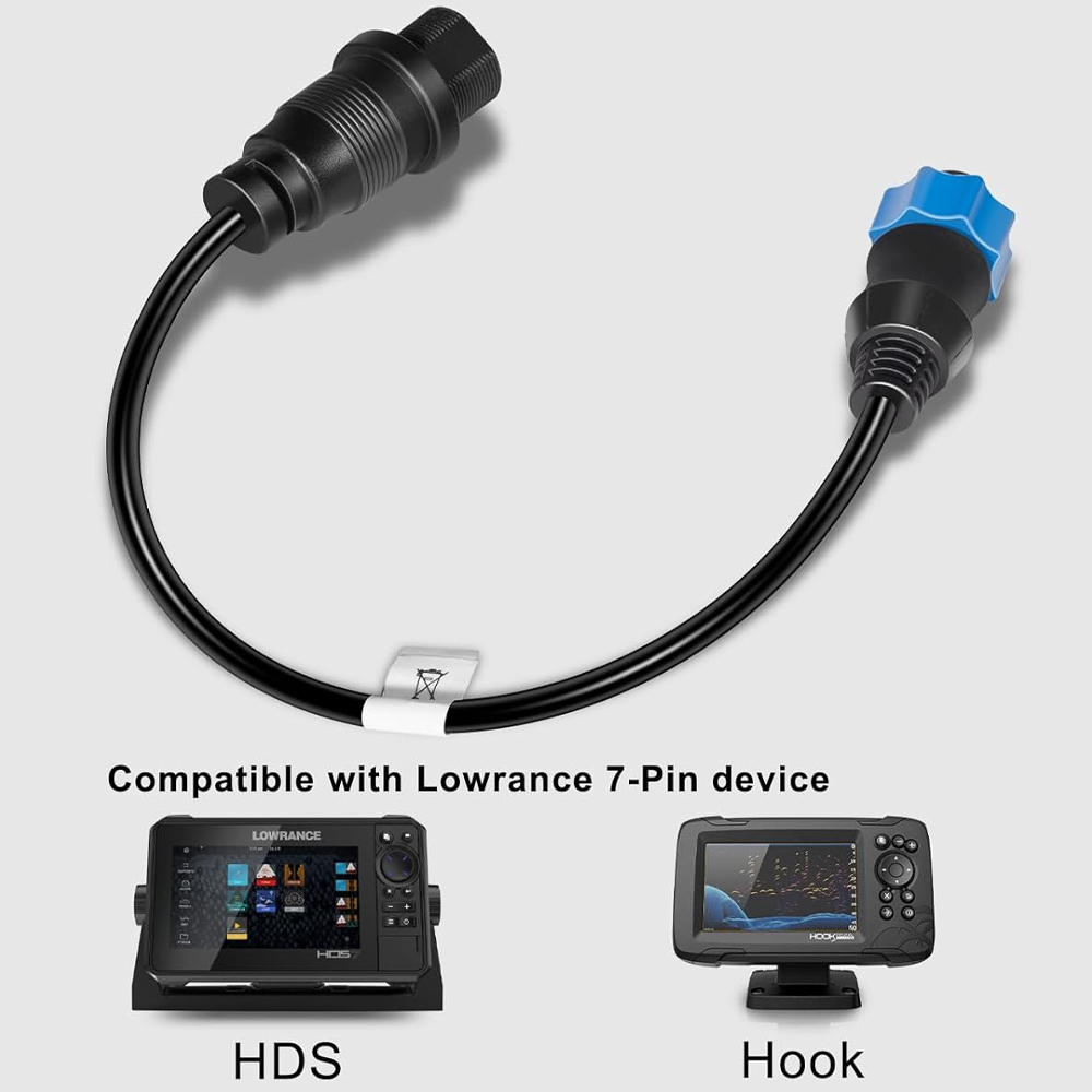 1852077 デュアル スペクトル チャープ アダプター  - Fish Finder Lowrance Hook のレビューと価格