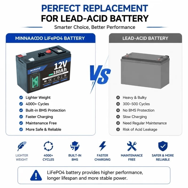 12V 180Ah リチウム鉄リン酸バッテリー、太陽光発電用 - Fish Finder Battery 12V のレビューと価格