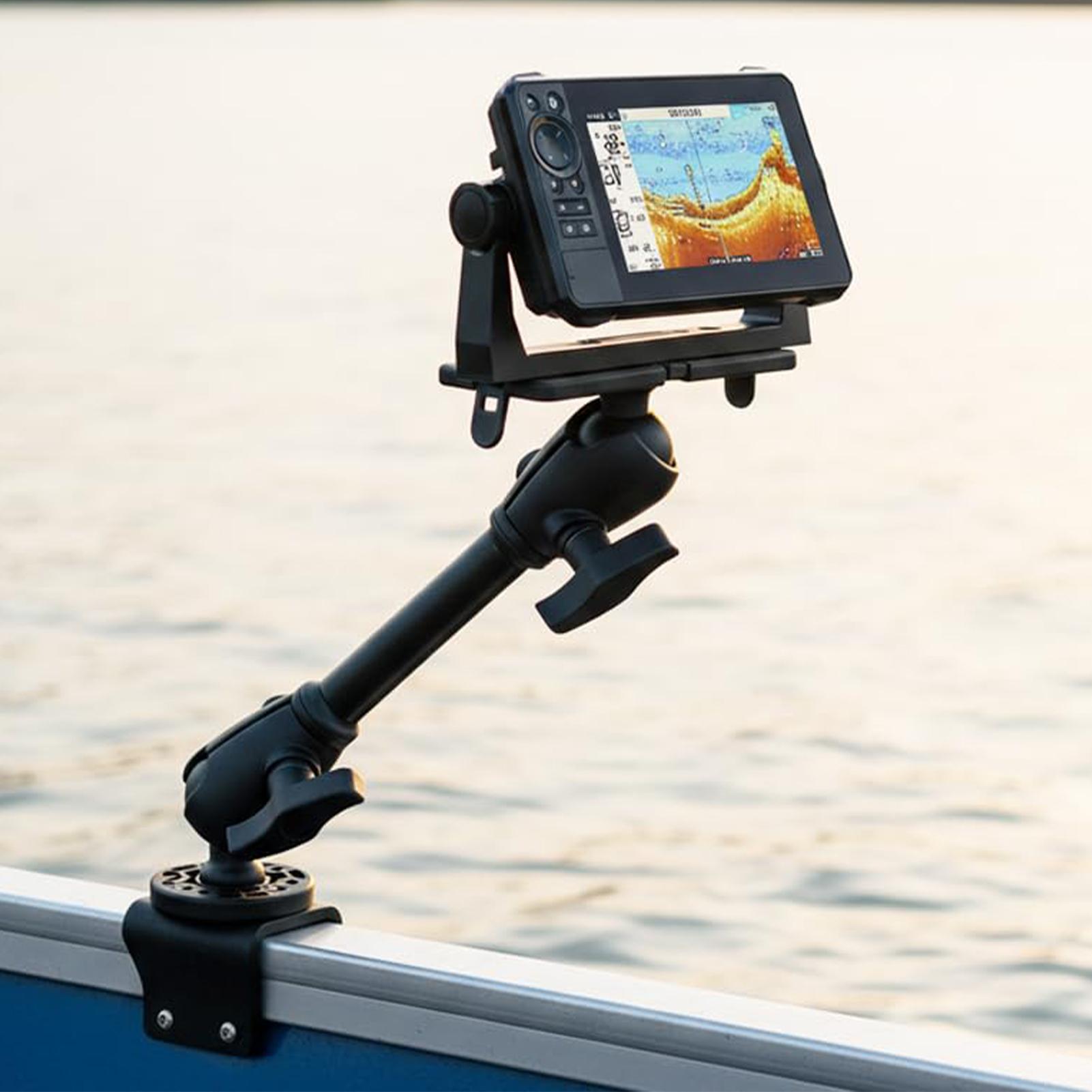 魚群探知機トランスデューサーマウント 360 度回転カヤック - Fish Finder Transducer Mount のレビューと価格