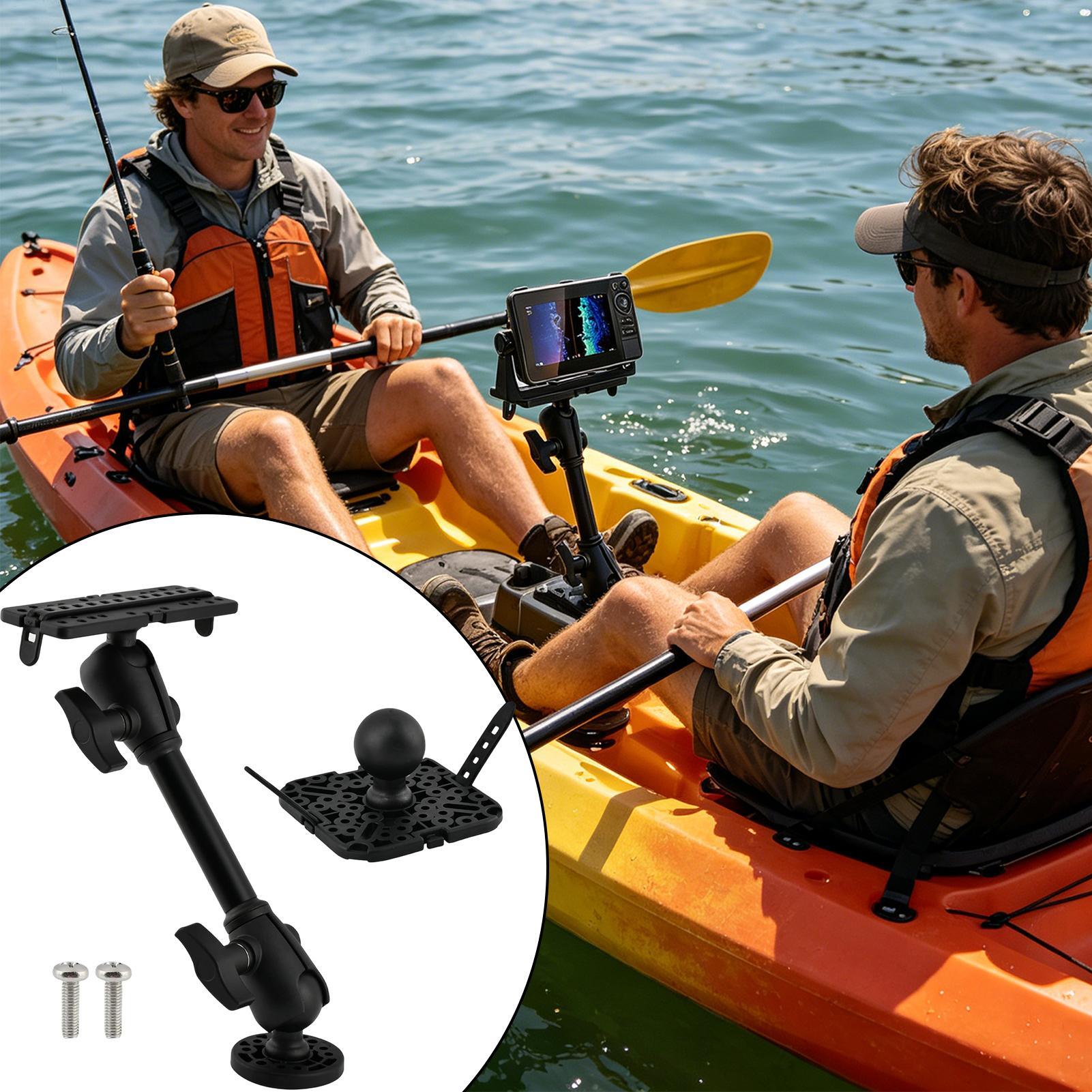 魚群探知機トランスデューサーマウント 360 度回転カヤック - Fish Finder Transducer Mount のレビューと価格