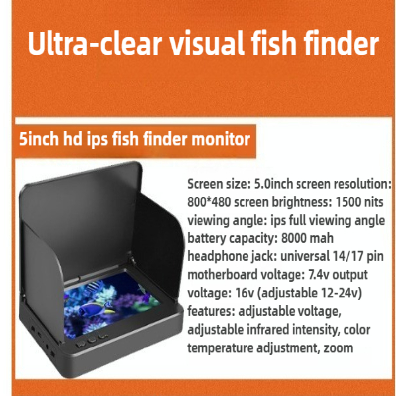 4.3/5 インチ太陽光可読 IPS モニター AHD 10 - Fish Finder Ice Fishing のレビューと価格