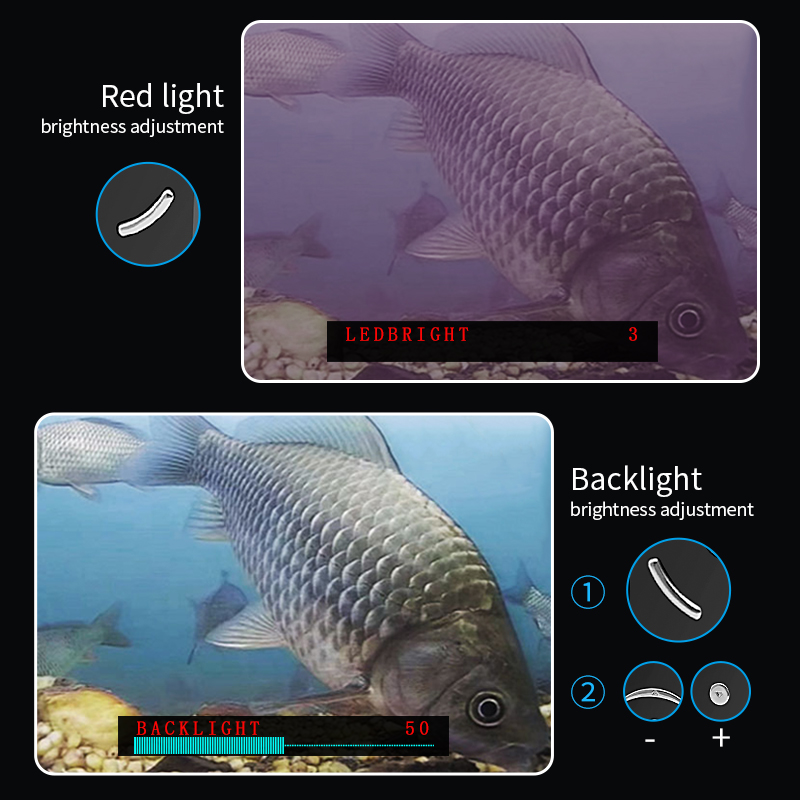 Erchang 魚群探知機水中釣りカメラ 4 デジタルズーム - Fish Finder Ice Fishing のレビューと価格