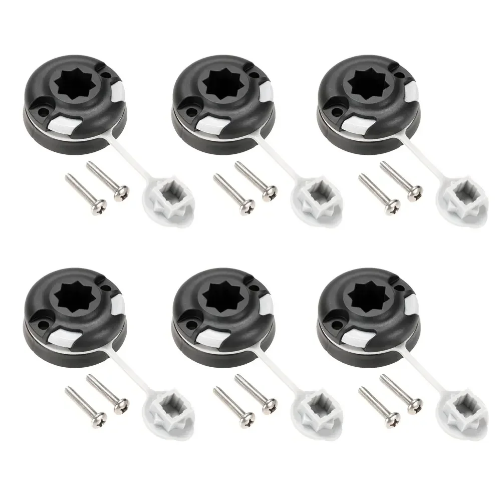 8/6/4/1PC カヌーカヤックスターマウントベースインフ - Fish Finder Transducer Mount のレビューと価格
