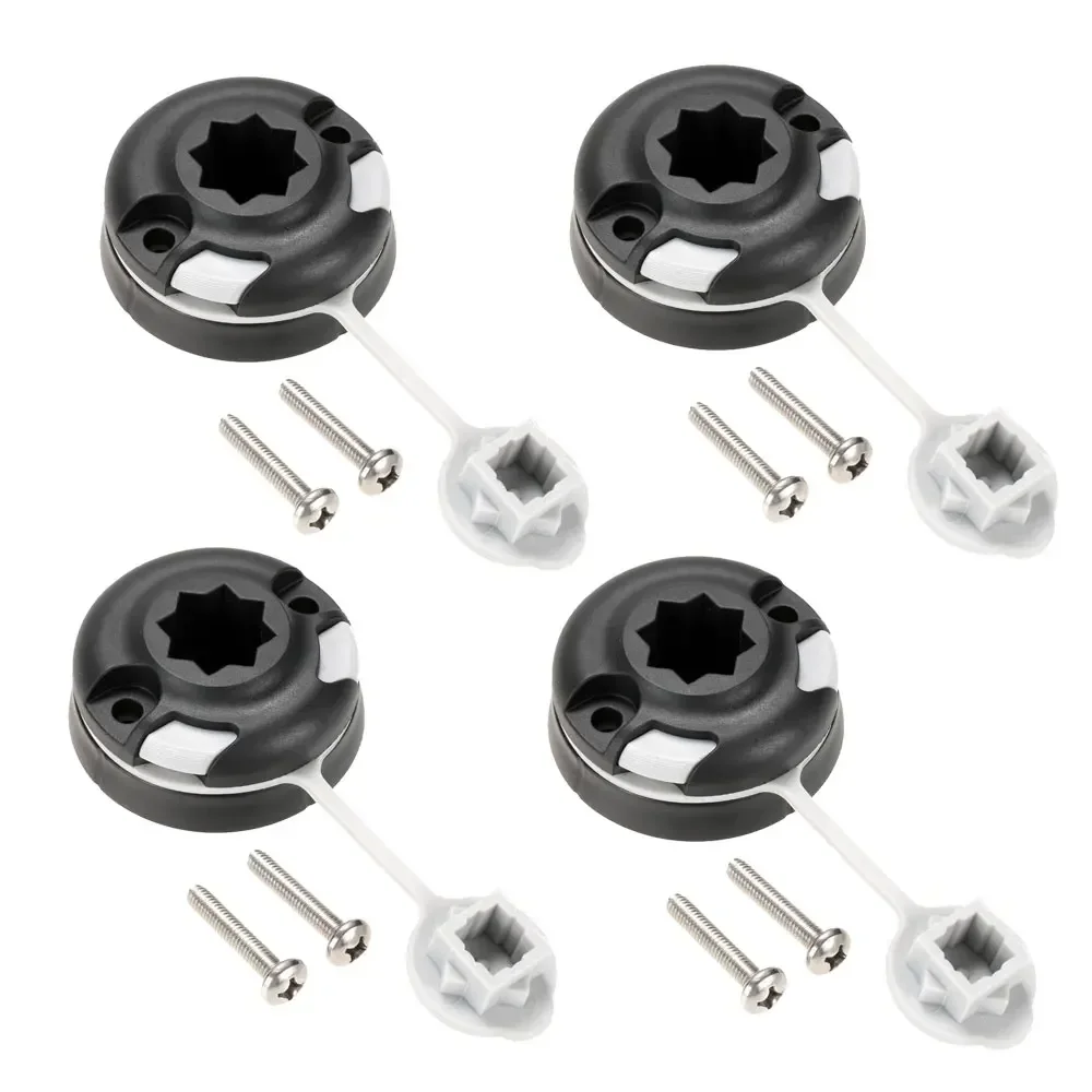 8/6/4/1PC カヌーカヤックスターマウントベースインフ - Fish Finder Transducer Mount のレビューと価格