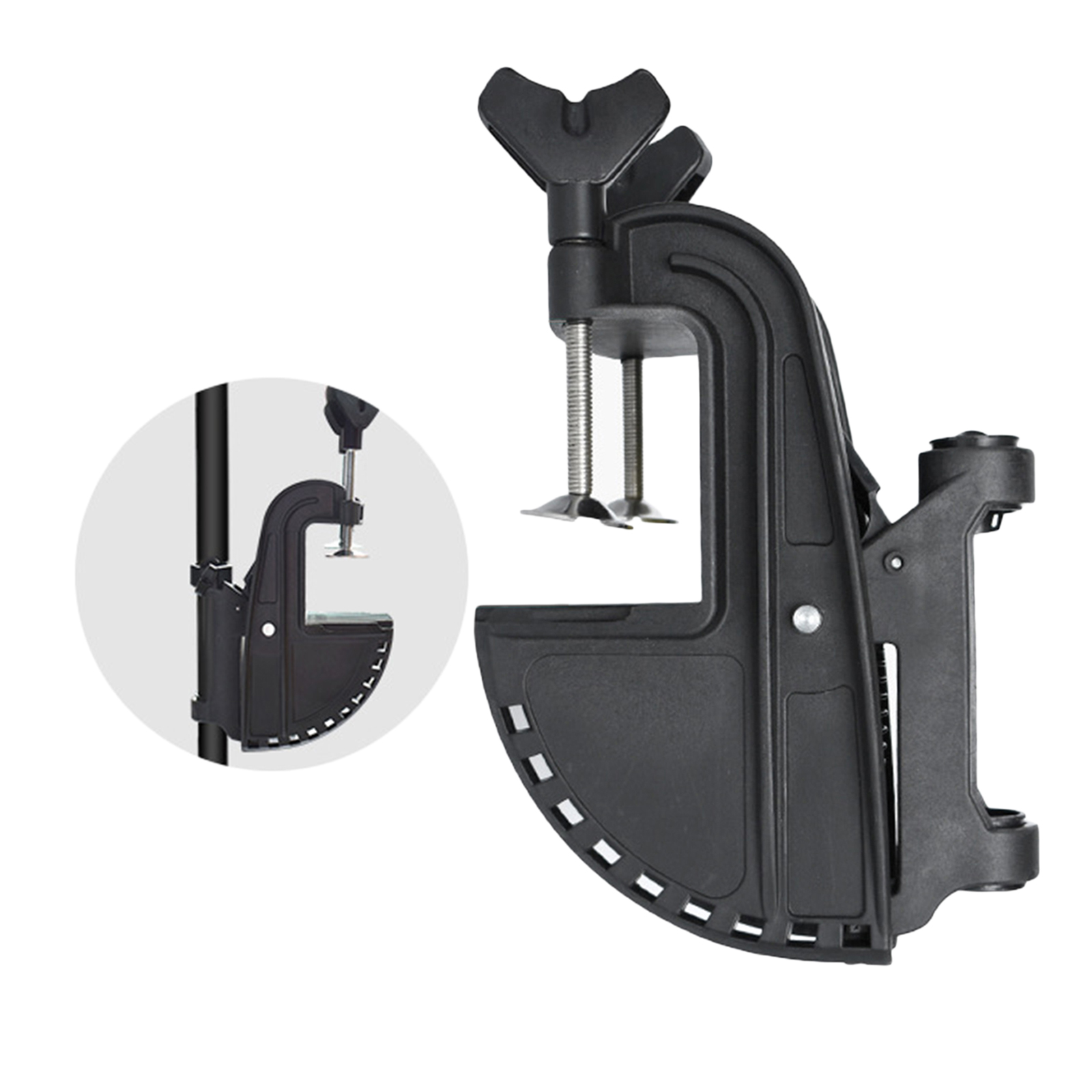 ボート,カヤック,カヌー,電気トローリング用の取り付けブラケ - Fish Finder Transducer Mount のレビューと価格