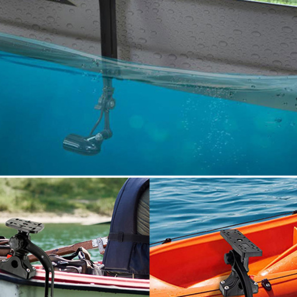 漁船用魚群探知機サポートブラケット 回転式ソナーマウント 調 - Fish Finder Kayak Portable のレビューと価格