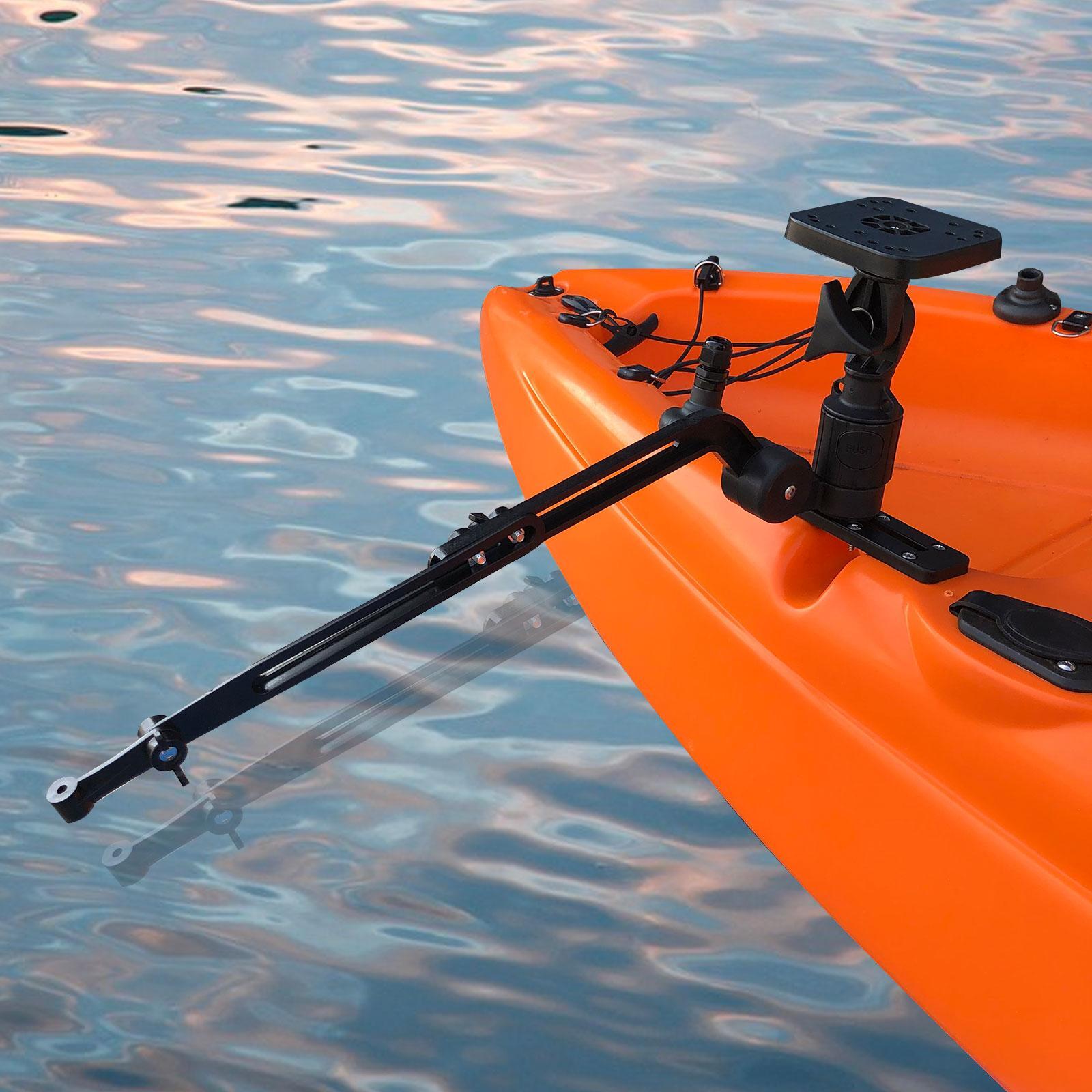 魚群探知機マウント ボールマウント トランスデューサー取り付 - Fish Finder Transducer 200Khz のレビューと価格