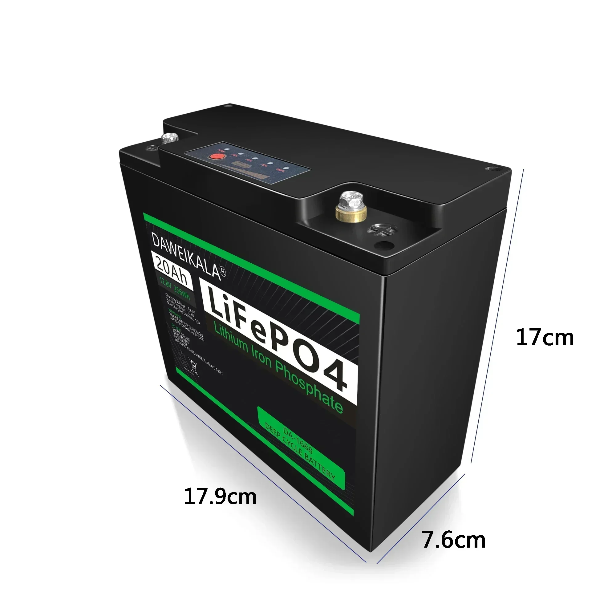 新しい12V 20Ah LiFePO4バッテリー、30A B - Fish Finder Battery 12V のレビューと価格