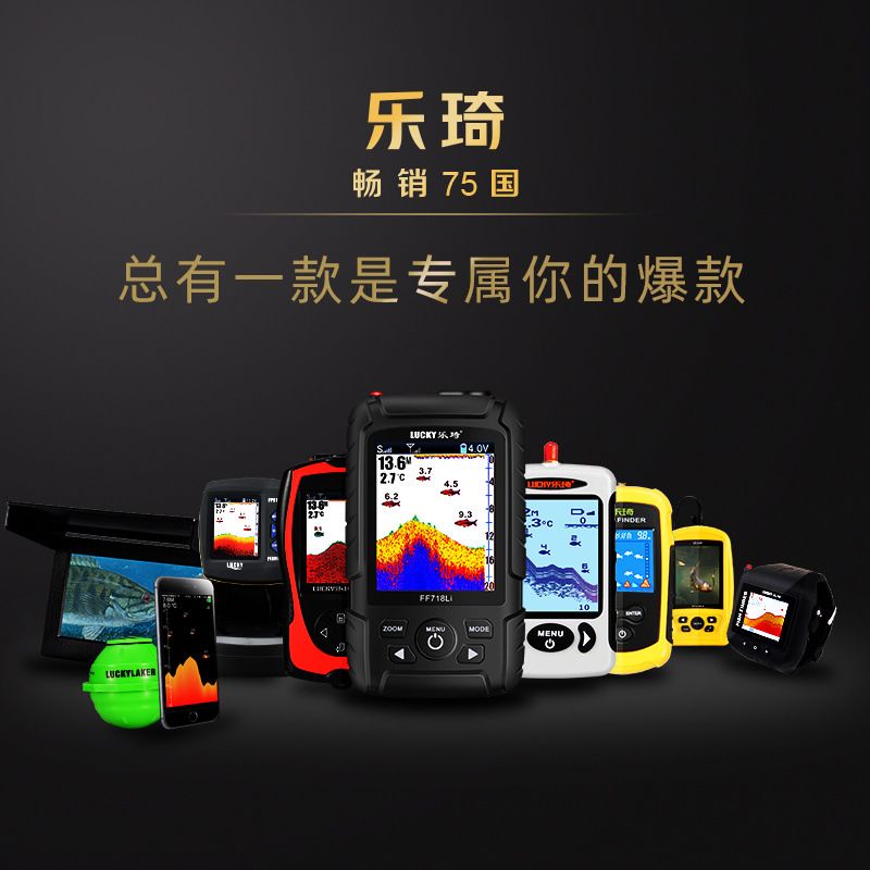 カラーディスプレイ付きポータブル有線魚群探知機、防水深度測定 - Fish Finder Kayak Portable のレビューと価格