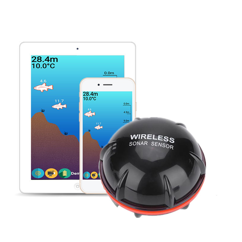 FindFish ワイヤレス魚群探知機ソナーセンサー エコー - Chirp Sonar Fish Finder のレビューと価格