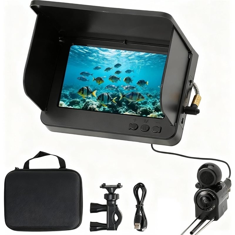 HOTB72A 水中釣りカメラ 220 °   広角レンズ/ - Fish Finder Kayak Portable のレビューと価格