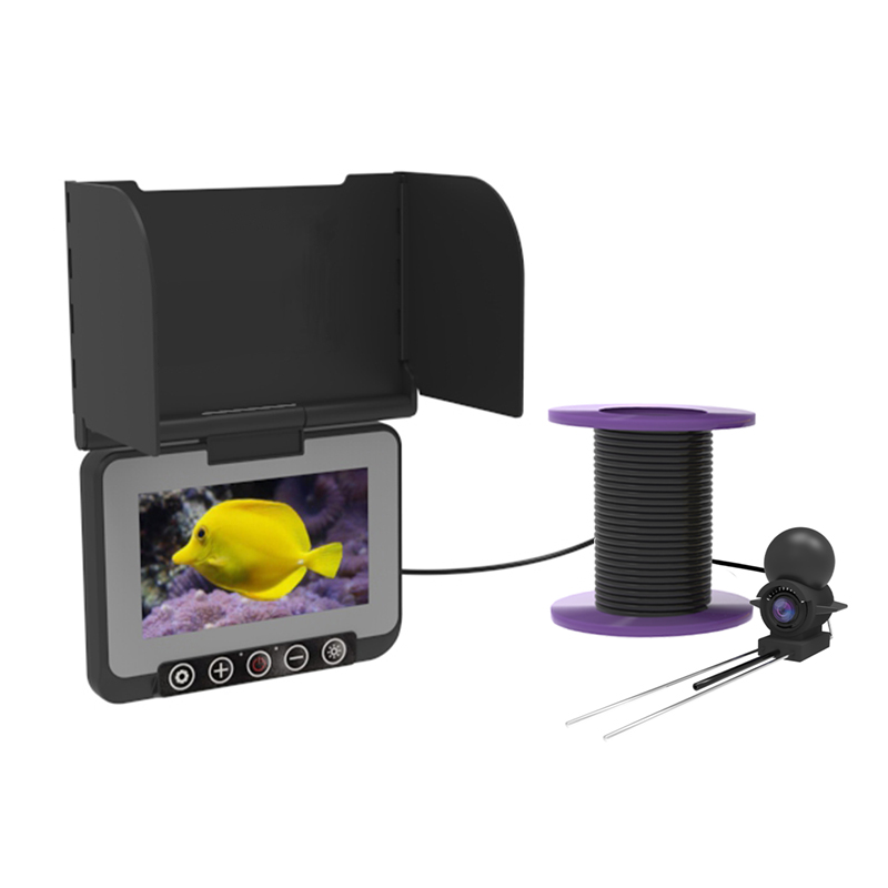 4.3 インチ IPS スクリーン 1000TVL 水中 1 - Fish Finder Ice Fishing のレビューと価格