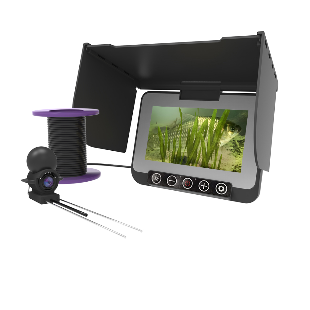 4.3 インチ IPS スクリーン 1000TVL 水中 1 - Fish Finder Ice Fishing のレビューと価格