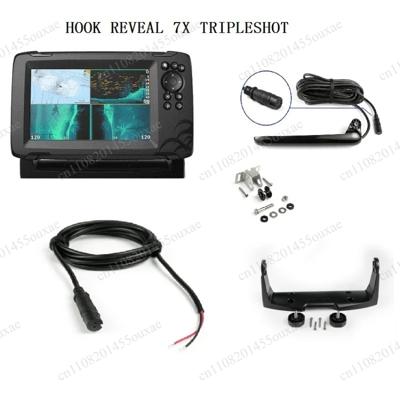 ローランス フックリーブル 7X トリプルショット ソナー  - Fish Finder Lowrance Hook のレビューと価格