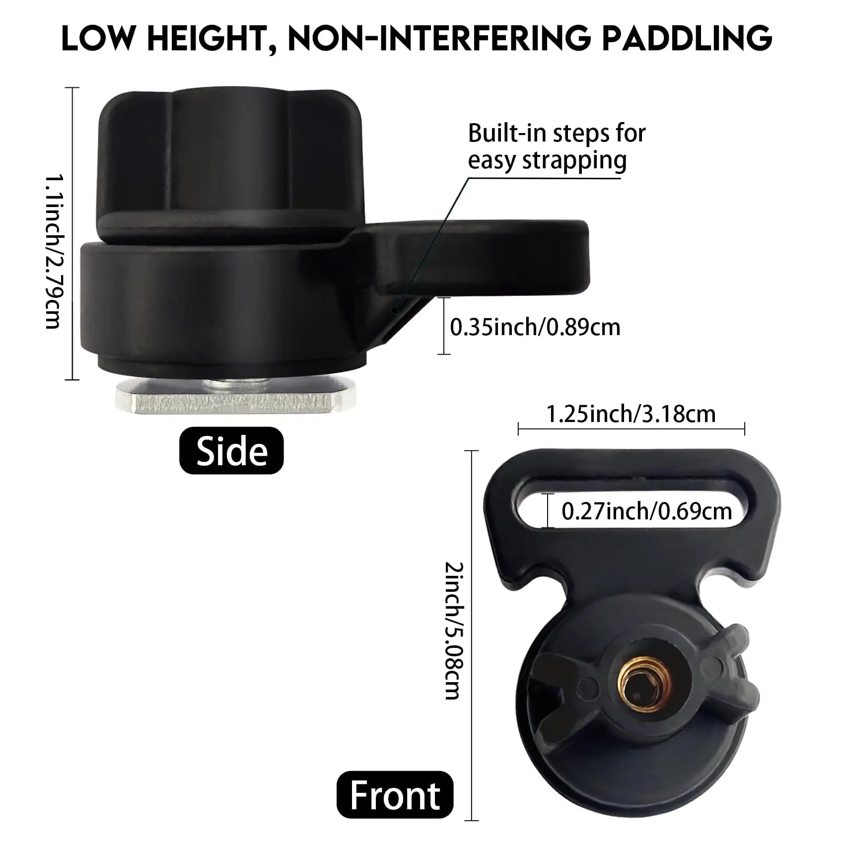 カヤックトラックタイダウンアンカーマウント、クーラークレート - Fish Finder Transducer Mount のレビューと価格
