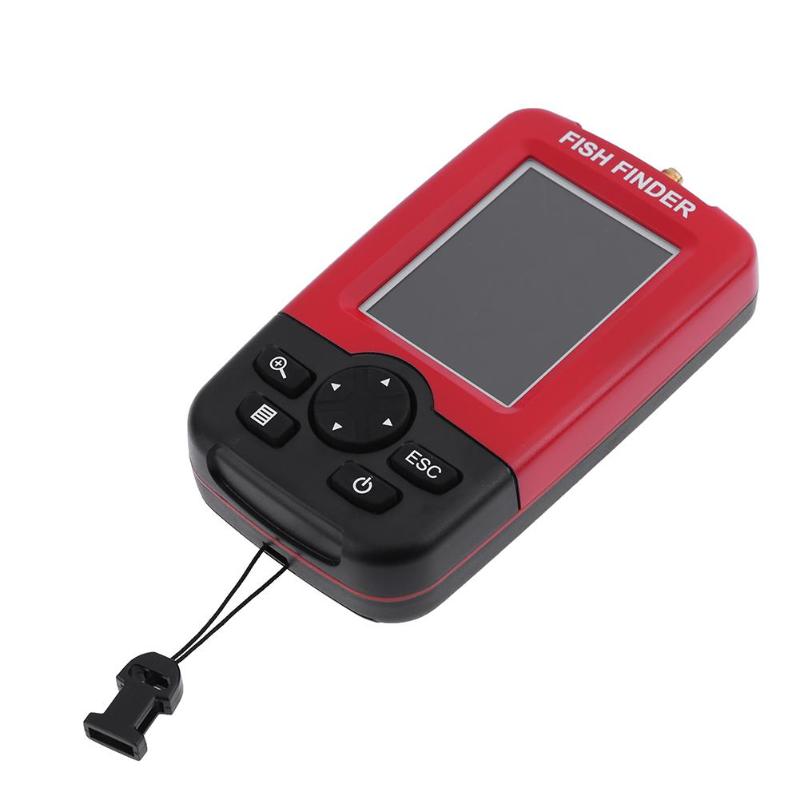 100M ワイヤレスソナーセンサー深さ魚群探知機エコーサウン - Chirp Sonar Fish Finder のレビューと価格