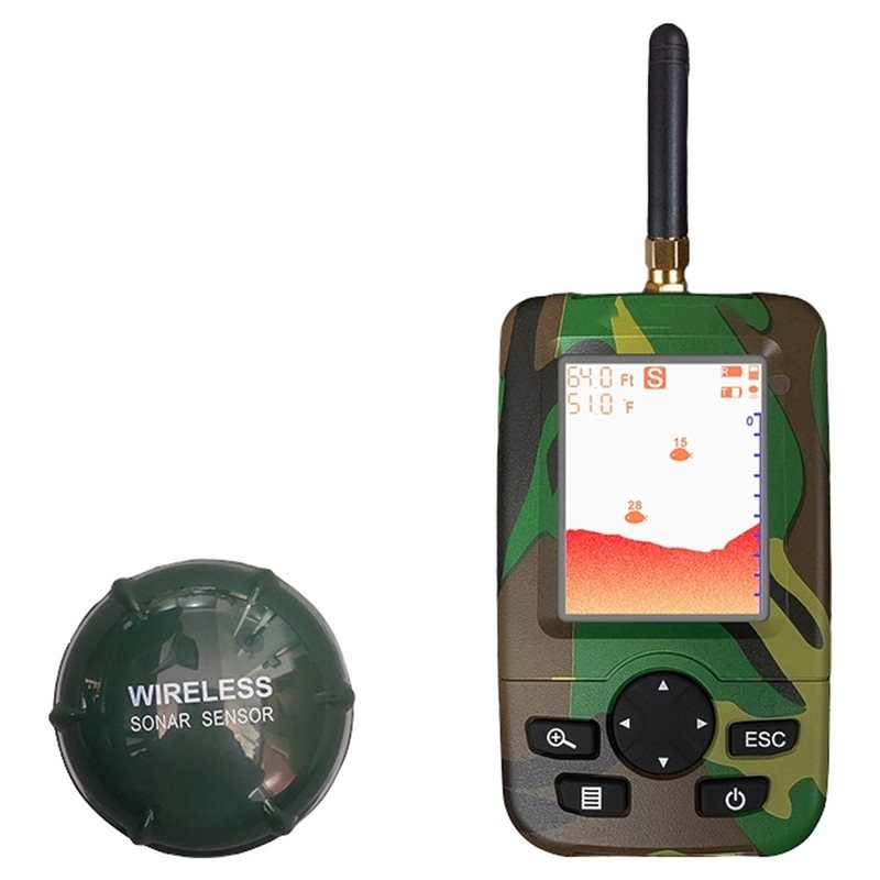 A79E-ポータブル魚群探知機 1セット-A カヤック用トラ - Fish Finder Kayak Portable のレビューと価格