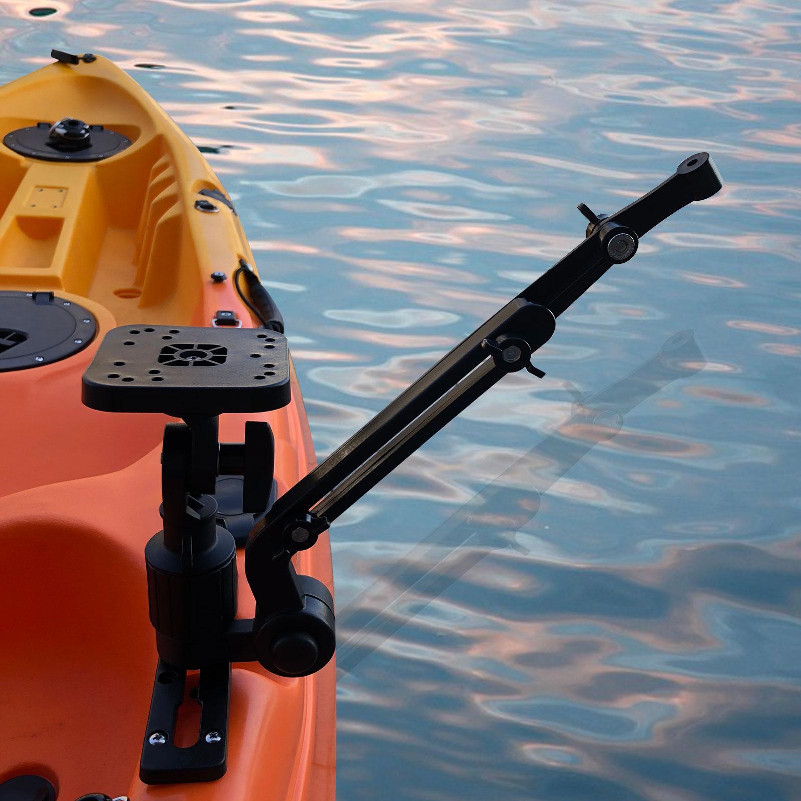魚群探知機マウント ボールマウント トランスデューサー取り付 - Fish Finder Transducer 200Khz のレビューと価格