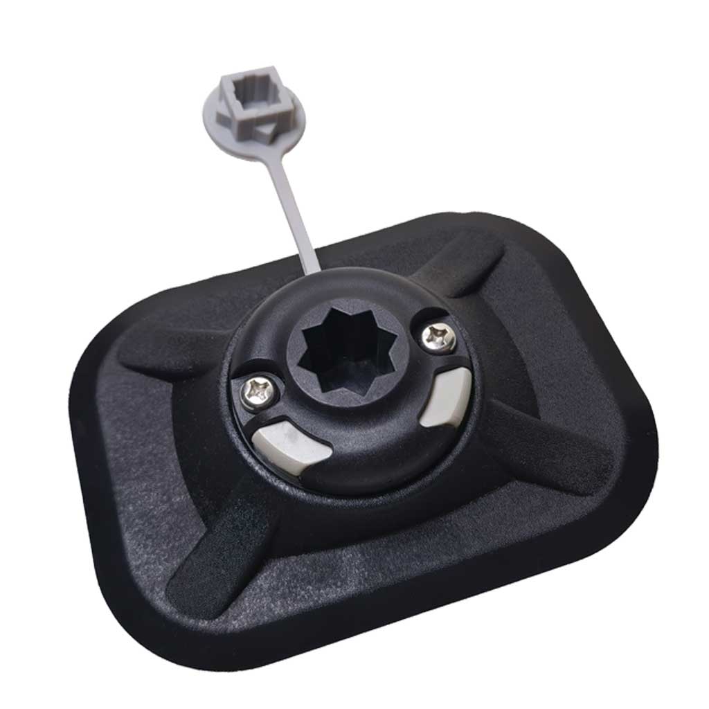 PVC製インフレータブルボート釣り竿ホルダーマウントカヤック - Fish Finder Transducer Mount のレビューと価格
