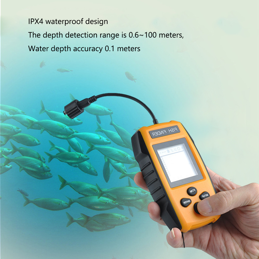 ソナーフィッシング用のソナーカバー付きフェイスマシンダー,音 - Fish Finder Transducer 200Khz のレビューと価格