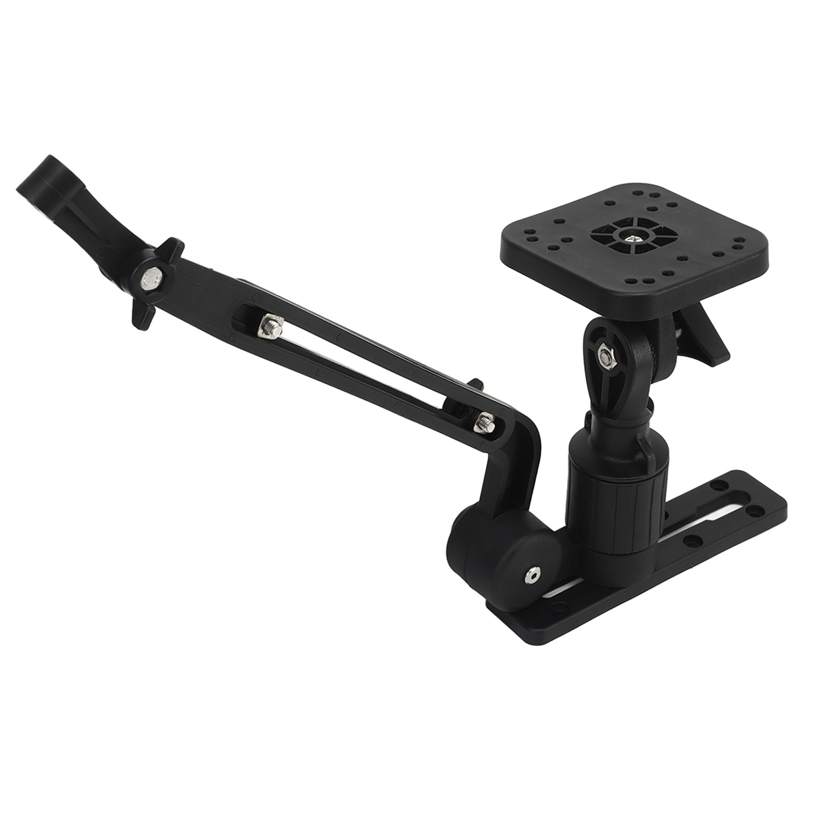 ナイロンとステンレス鋼の魚群探知機ベース、より大きなクランプ - Fish Finder Transducer Mount のレビューと価格