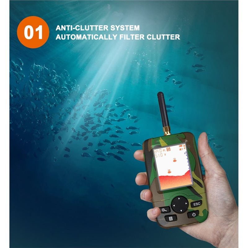 T22C ボート釣りアクセサリー用-A 1セット カヤック用 - Fish Finder Kayak Portable のレビューと価格